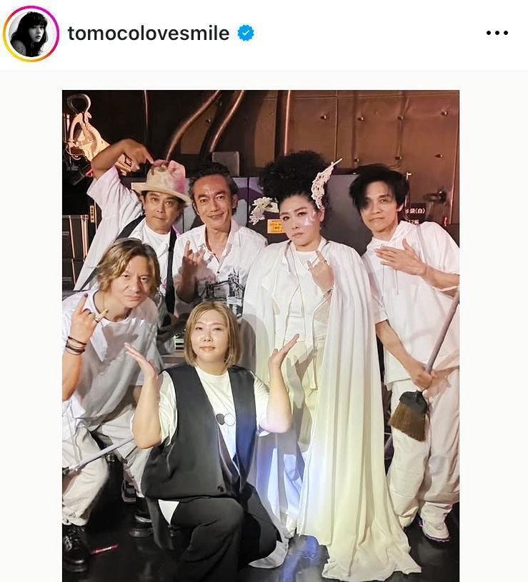 ＭＩＳＩＡにもらった衣装で黒白歌合戦！海原ともこのインスタグラム＠ｔｏｍｏｃｏｌｏｖｅｓｍｉｌｅ（２４年８月１６日付）より