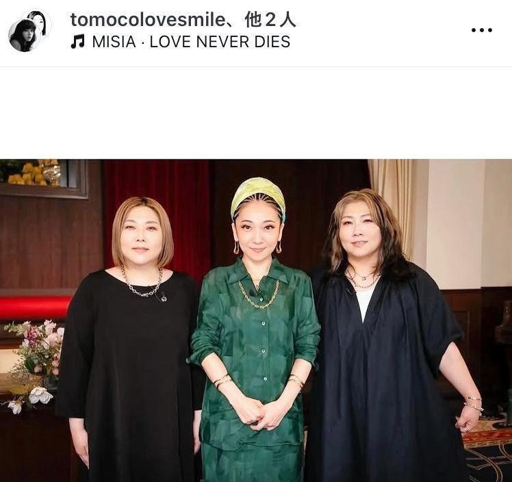 ＭＩＳＩＡと番組収録。海原ともこのインスタグラム＠ｔｏｍｏｃｏｌｏｖｅｓｍｉｌｅより