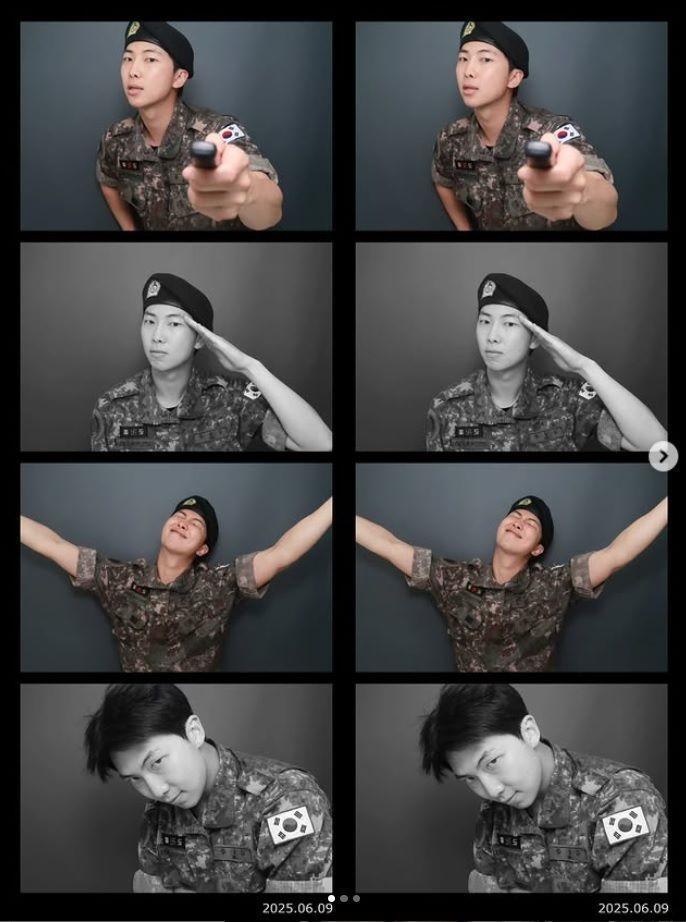 ＢＴＳ　ＲＭの公式インスタグラム＠ｒｋｉｖｅより