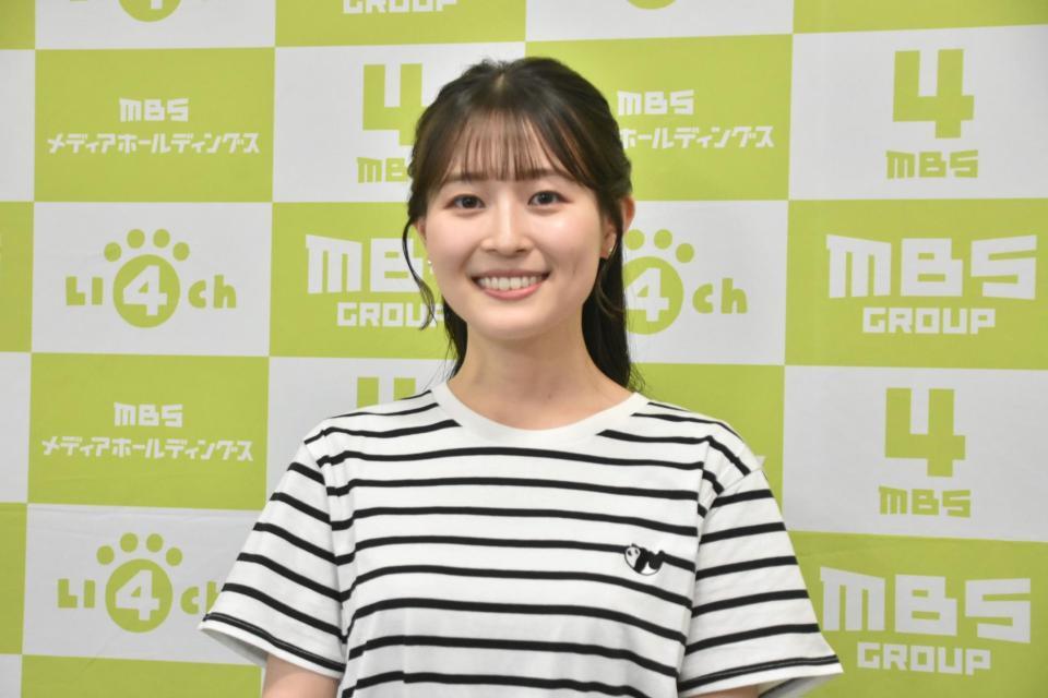 　ＭＢＳ上田芹莉アナウンサー