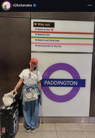 　田中律子のインスタグラム＠ｒｉ２ｋｏｔａｎａｋａより