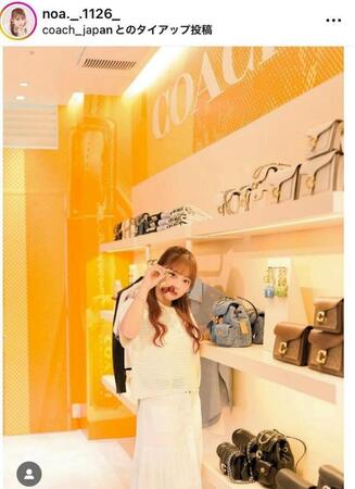 　希空のインスタグラム＠ｎｏａ．＿．１１２６＿より