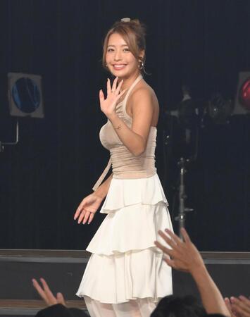 　ＴＲＥＮＤＧＩＲＬＳ　ＦＥＳＴＩＶＡＬ２０２５に登場した橋本梨菜（撮影・堀内翔）　