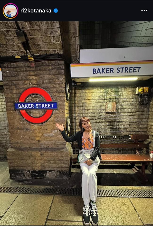 　田中律子のインスタグラム＠ｒｉ２ｋｏｔａｎａｋａより