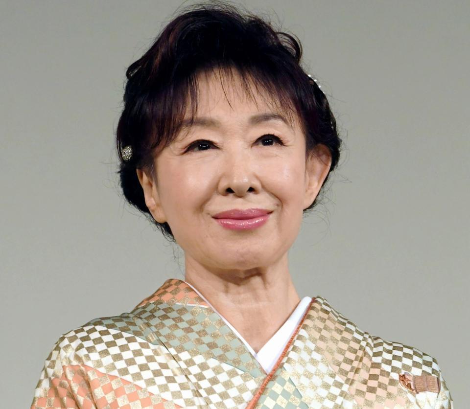 　三田佳子＝２０１８年撮影