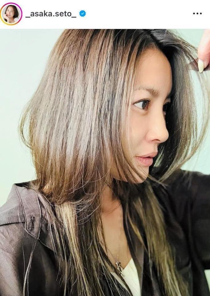 　瀬戸朝香の６月２日付インスタグラム＠＿ａｓａｋａ．ｓｅｔｏ＿より