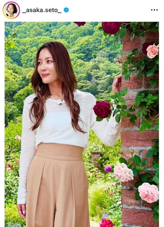 　瀬戸朝香の６月１０付インスタグラム＠＿ａｓａｋａ．ｓｅｔｏ＿より