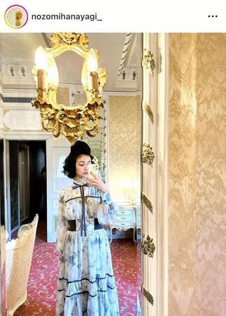 　「ミタゾノ」出演時は雰囲気が違う花柳のぞみのインスタグラム＠ｎｏｚｏｍｉｈａｎａｙａｇｉ＿より
