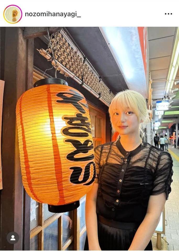 　出演を報告した花柳のぞみのインスタグラム＠ｎｏｚｏｍｉｈａｎａｙａｇｉ＿より