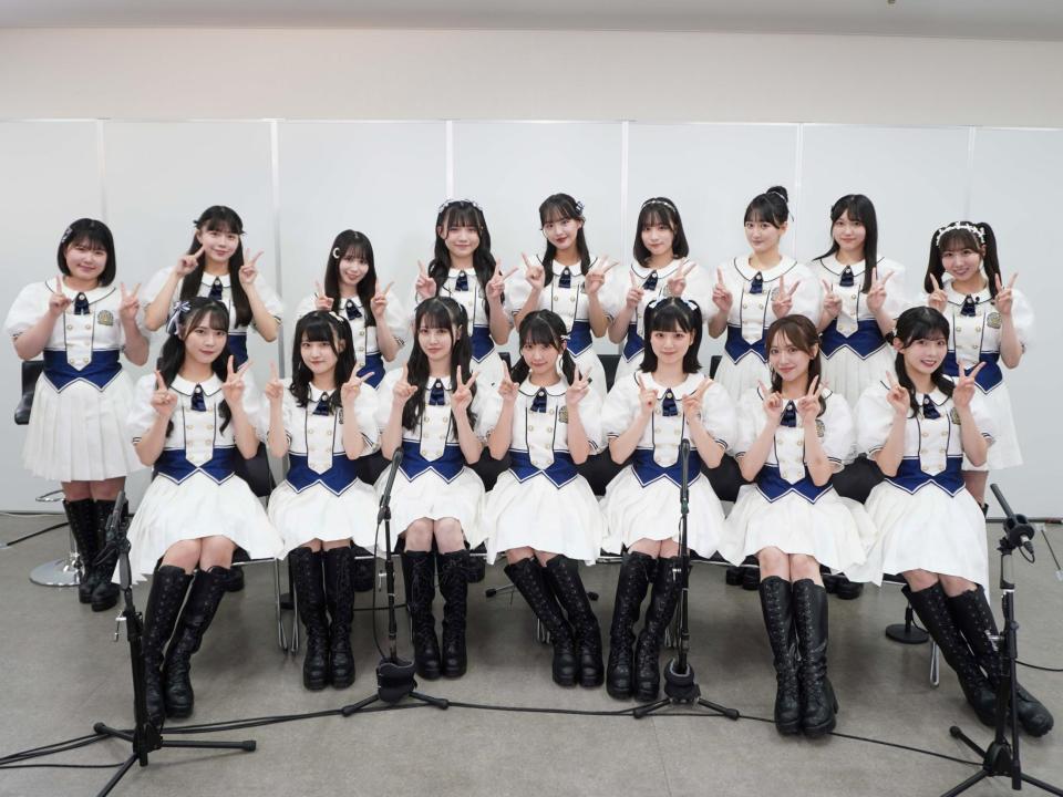 　ＳＴＵ４８の１２枚目シングル選抜メンバー１６人©ＳＴＵ