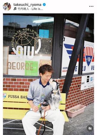 　竹内涼真のインスタグラム＠ｔａｋｅｕｃｈｉ＿ｒｙｏｍａから