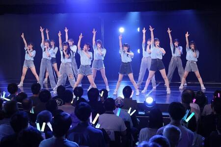 　「可能性こそが未来」公演に出演したＳＫＥ４８の１２、１３期生©２０２５　Ｚｅｓｔ，Ｉｎｃ．