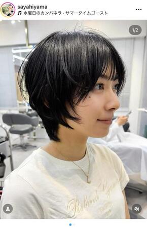　檜山沙耶のインスタグラム＠ｓａｙａｈｉｙａｍａより