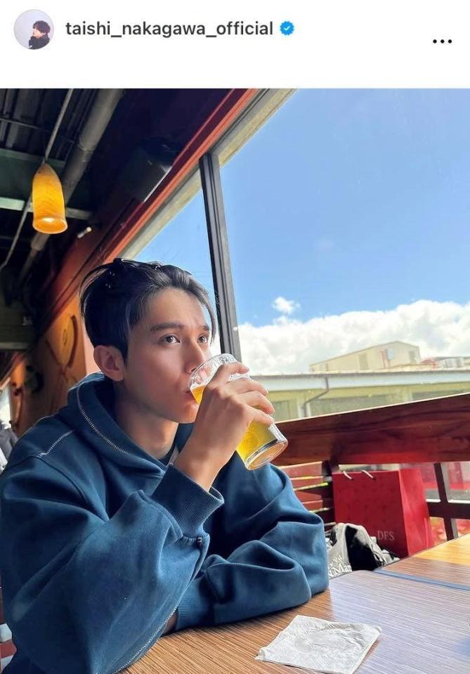 　中川大志のインスタグラム＠ｔａｉｓｈｉ＿ｎａｋａｇａｗａ＿ｏｆｆｉｃｉａｌから
