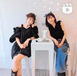 　ほしのあき（左）のインスタグラム＠ａｋｉｈｏｓｈｉｎｏ＿ｏｆｆｉｃｉａｌ（６月１０日付）より