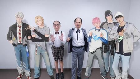 　イベントに出演した（左から）ＥＵＮＨＯ、ＮＯＡＨ、たかし、斎藤司、ＢＡＭＢＹ、ＹＥＪＵＮ、ＨＡＭＩＮ　ⒸＶＬＡＳＴ