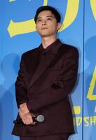 　完成披露試写会に参加した吉沢亮（撮影・石井剣太郎）