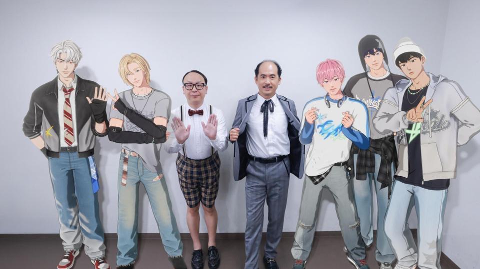 　イベントに出演した（左から）ＥＵＮＨＯ、ＮＯＡＨ、たかし、斎藤司、ＢＡＭＢＹ、ＹＥＪＵＮ、ＨＡＭＩＮ　ⒸＶＬＡＳＴ