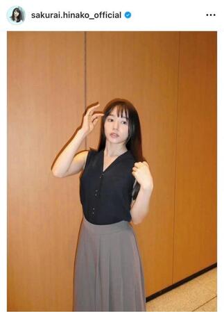 　桜井日奈子のインスタグラム＠ｓａｋｕｒａｉ．ｈｉｎａｋｏ＿ｏｆｆｉｃｉａｌから