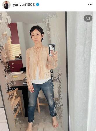 　石田ゆり子のインスタグラム＠ｙｕｒｉｙｕｒｉ１００３より