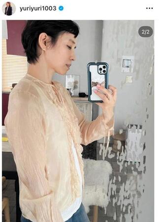 　石田ゆり子のインスタグラム＠ｙｕｒｉｙｕｒｉ１００３より