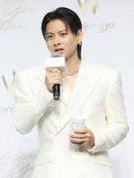 　ＣＭ発表会に出席した平野紫耀