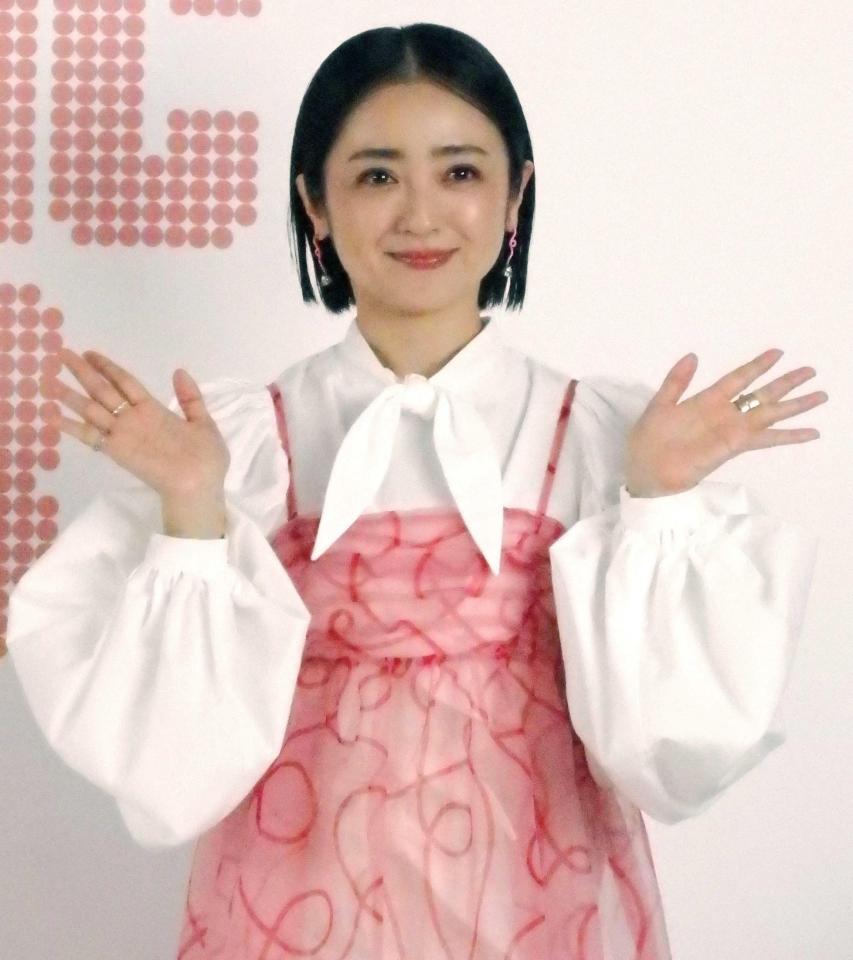 　イベントに登壇した安達祐実