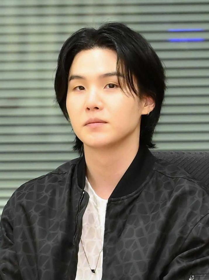 　ＢＴＳのＳＵＧＡ＝２０２３年５月撮影