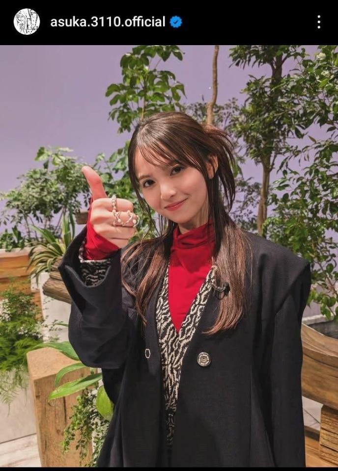 　斎藤飛鳥のインスタグラム（＠ａｓｕｋａ．３１１０．ｏｆｆｉｃｉａｌ）より