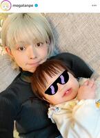 長女１歳を報告した２２年５月１日付の最上もがのインスタグラム＠ｍｏｇａｔａｎｐｅより