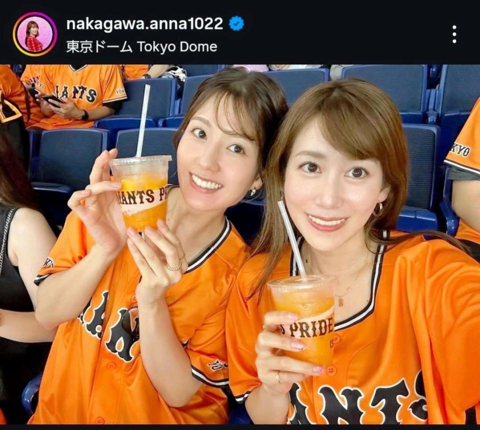 　中川安奈インスタグラム＠ｎａｋａｇａｗａ．ａｎｎａ１０２２から