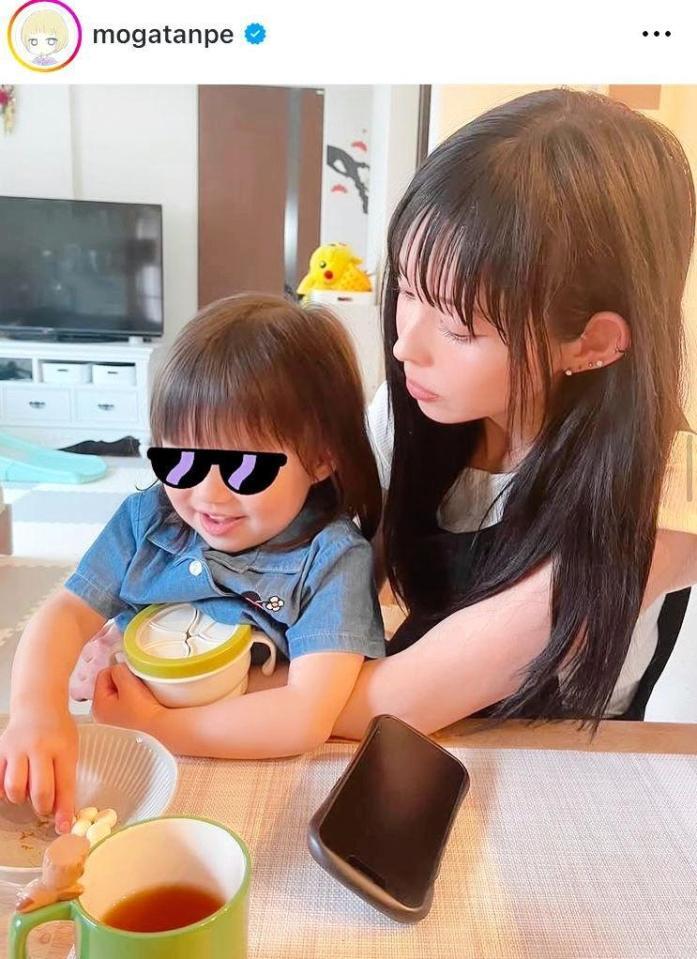 長女３歳を報告した２４年５月４日付の最上もがのインスタグラム＠ｍｏｇａｔａｎｐｅより