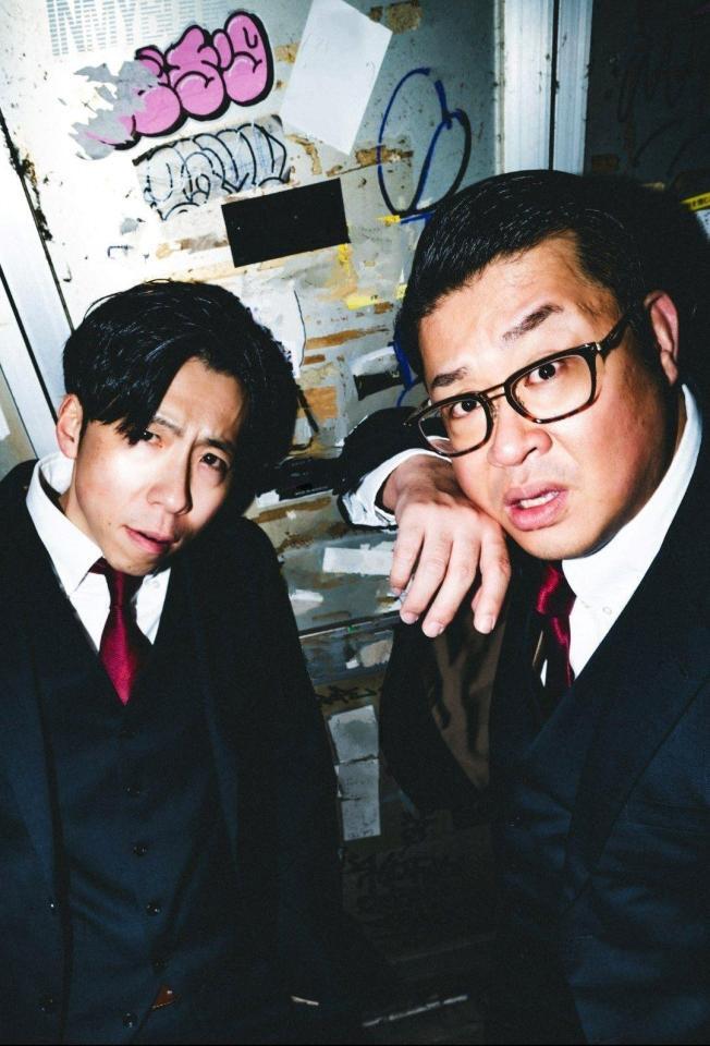 四天王のジェット（左）と卓也努力勝利さん