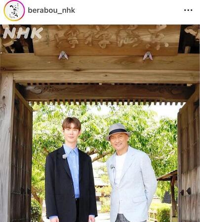 　ＮＨＫ「べらぼう」公式インスタグラム＠ｂｅｒａｂｏｕ＿ｎｈｋより