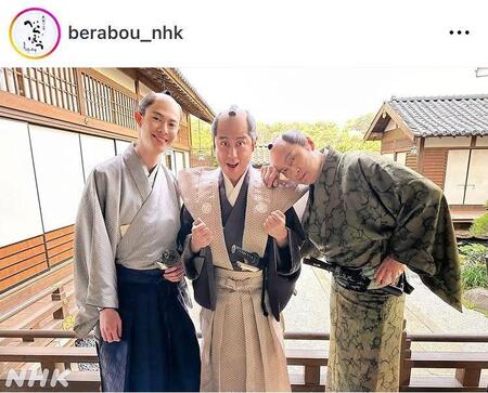 　ＮＨＫ「べらぼう」公式インスタグラム＠ｂｅｒａｂｏｕ＿ｎｈｋより