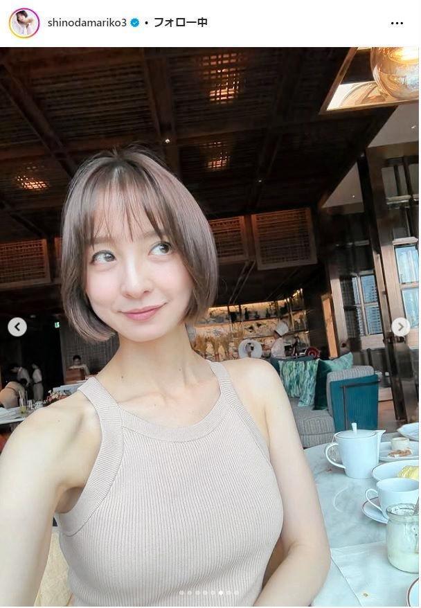　篠田麻里子インスタグラム＠ｓｈｉｎｏｄａｍａｒｉｋｏ３から