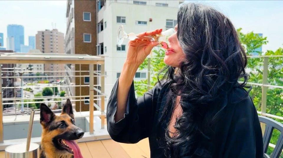 　驚きのボディーを生む朝食を公開したカイヤ