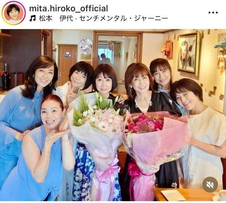 　三田寛子のインスタグラム（ｍｉｔａ．ｈｉｒｏｋｏ＿ｏｆｆｉｃｉａｌ）より
