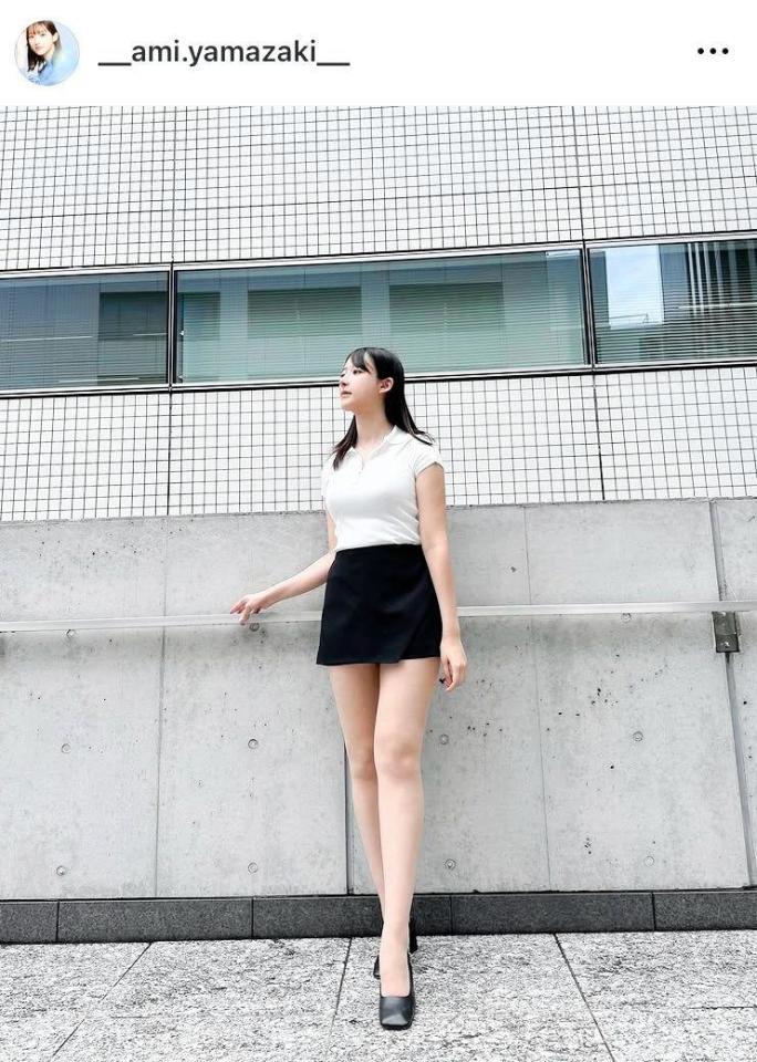 山崎あみのインスタグラム＠＿＿ａｍｉ．ｙａｍａｚａｋｉ＿＿より 
