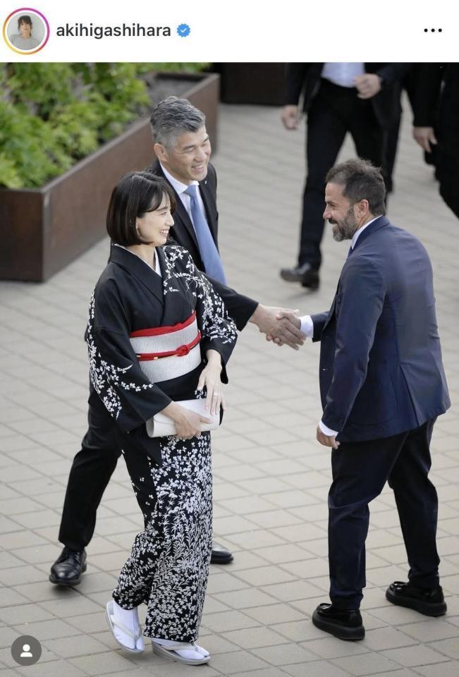 東原亜希のインスタグラム＠ａｋｉｈｉｇａｓｈｉｈａｒａより