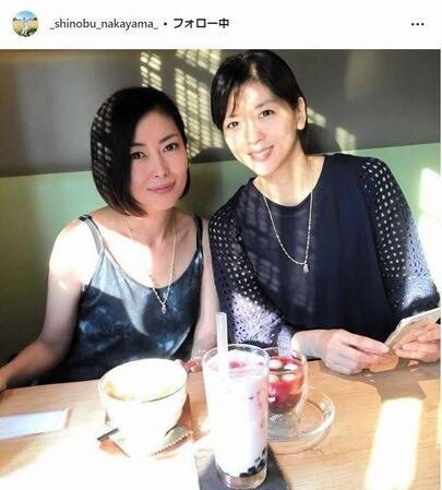 　中山忍インスタグラム＠＿ｓｈｉｎｏｂｕ＿ｎａｋａｙａｍａ＿から