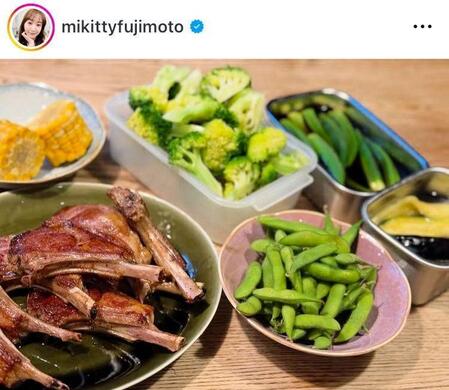　藤本美貴のインスタグラム＠ｍｉｋｉｔｔｙｆｕｊｉｍｏｔｏより 