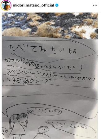 　松尾翠アナのインスタグラム＠ｍｉｄｏｒｉ．ｍａｔｓｕｏ＿ｏｆｆｉｃｉａｌより