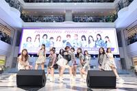 　シングル発売記念イベントでパフォーマンスを行うモーニング娘。’２５