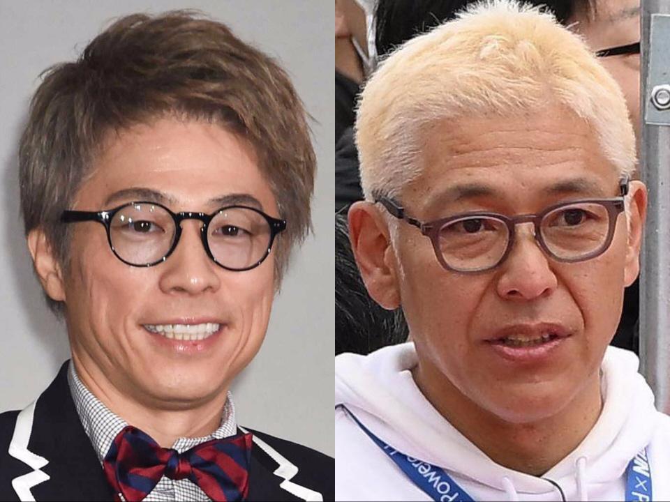 　ロンドンブーツ１号２号・田村淳（左）、田村亮