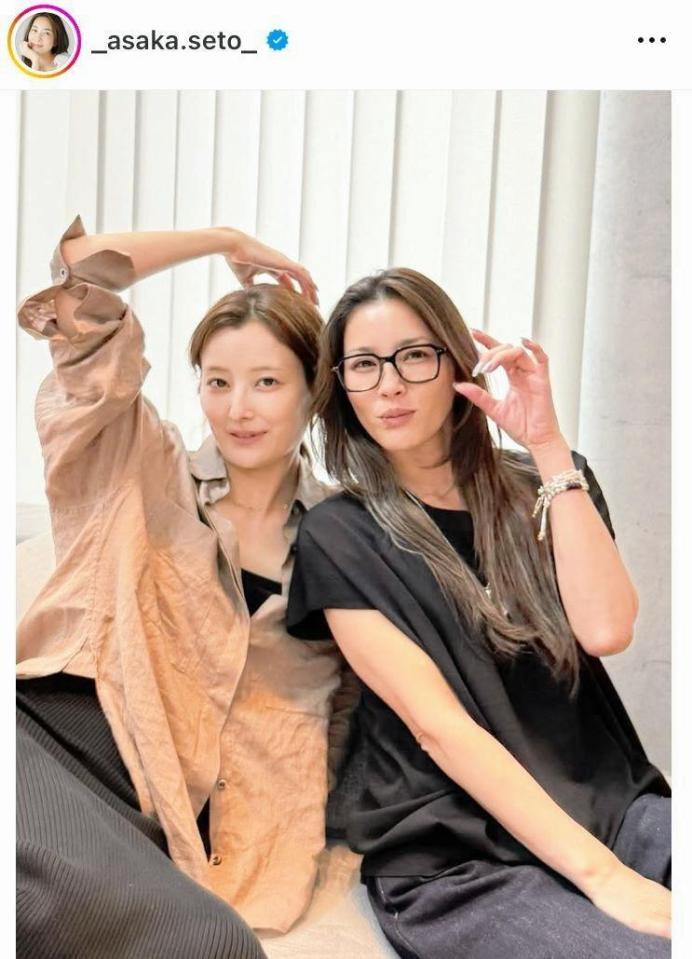 瀬戸朝香のインスタグラム＠＿ａｓａｋａ．ｓｅｔｏ＿より
