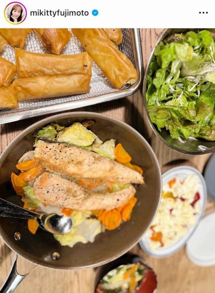 　５月６日付の藤本美貴のインスタグラム＠ｍｉｋｉｔｔｙｆｕｊｉｍｏｔｏより 