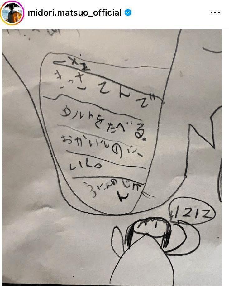 　松尾翠アナのインスタグラム＠ｍｉｄｏｒｉ．ｍａｔｓｕｏ＿ｏｆｆｉｃｉａｌより