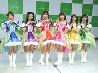 　イベントを行った超ときめき♡宣伝部の（左から）辻野かなみ、杏ジュリア、坂井仁香、小泉遥香、菅田愛貴、吉川ひより