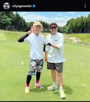 　宮川大輔インスタグラム＠ｍｉｙａｇａｗａｄａｉから